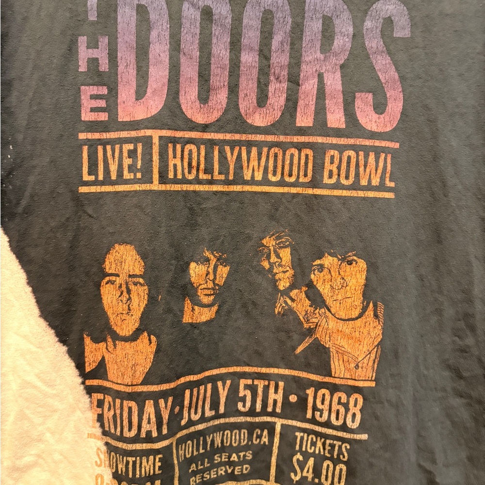The Doors Graphic Tee - Gray and Cream - Picture 2 of 4